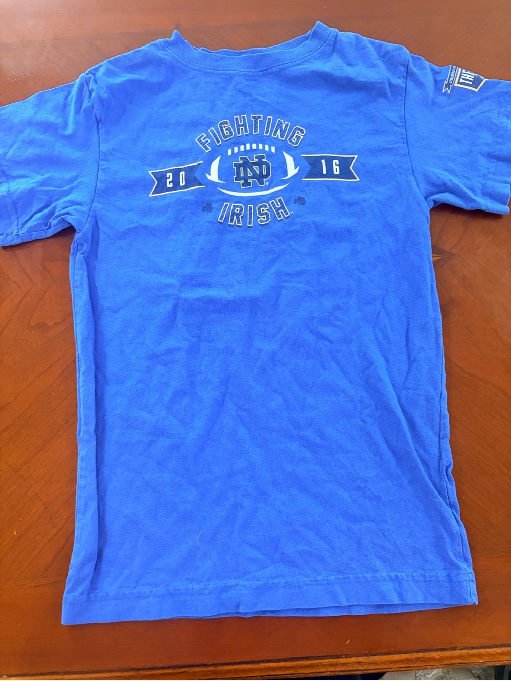 Fighting Irish Graphic Tee - Blue